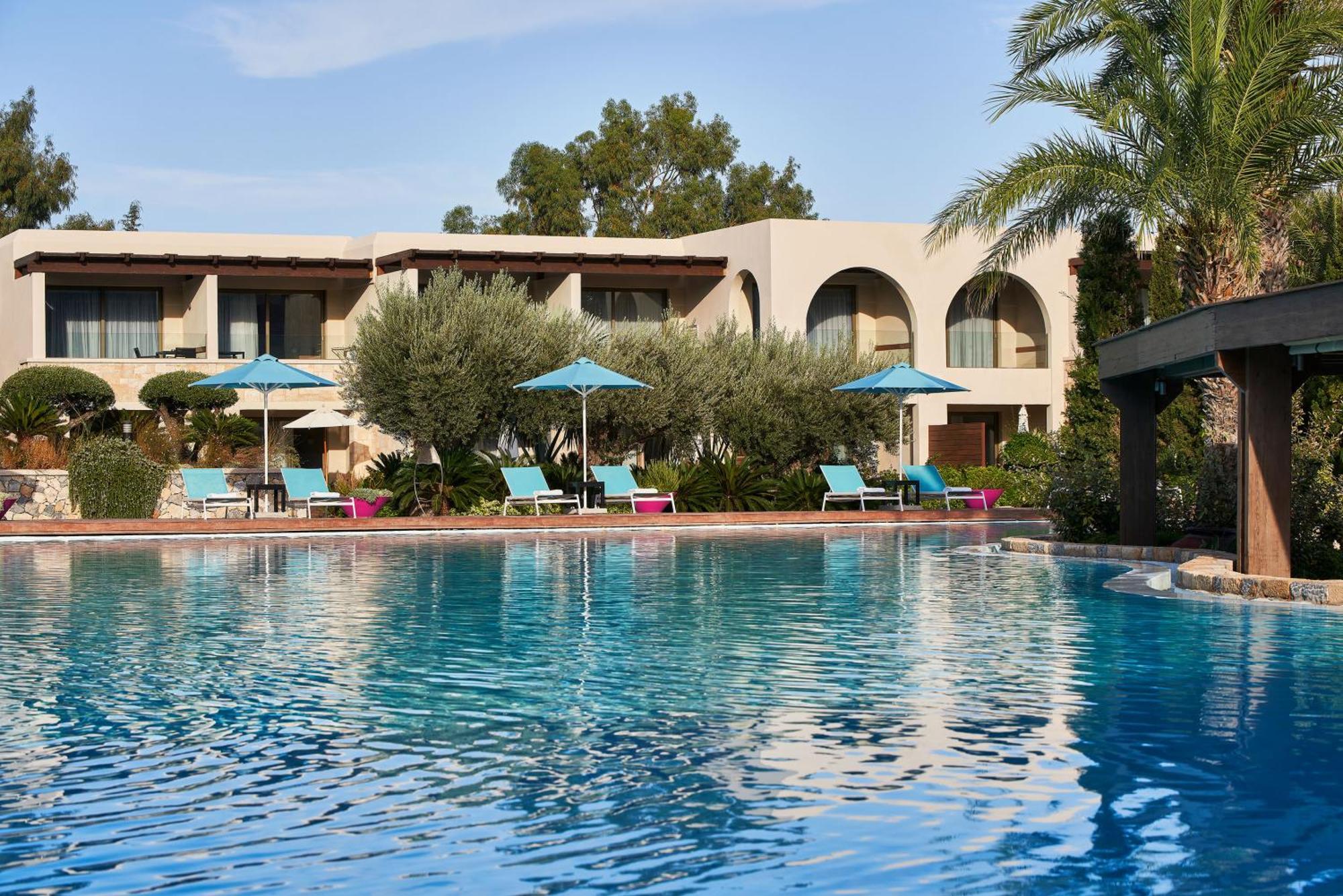 Aquagrand Exclusive Deluxe Resort Lindos - Adults Only Exterior photo