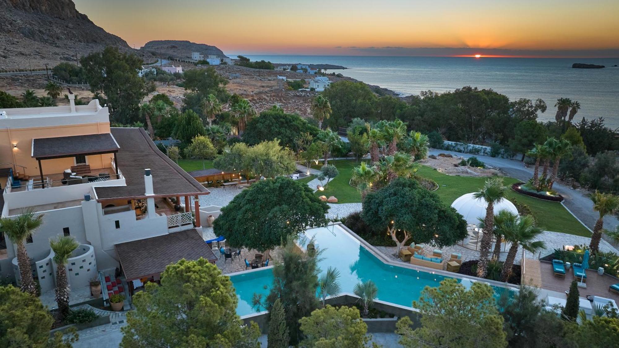 Aquagrand Exclusive Deluxe Resort Lindos - Adults Only Exterior photo